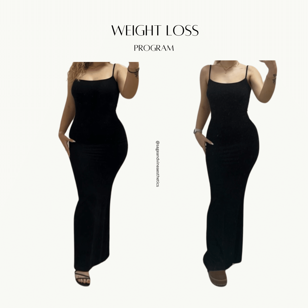 Before and After Image: Weight Loss Program - front