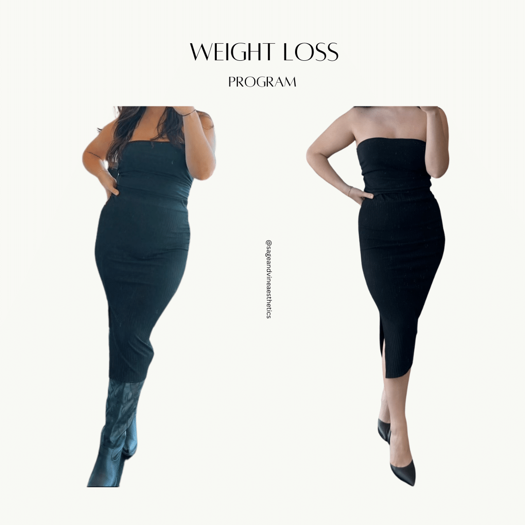 Before and After Image: Weight Loss Program - front